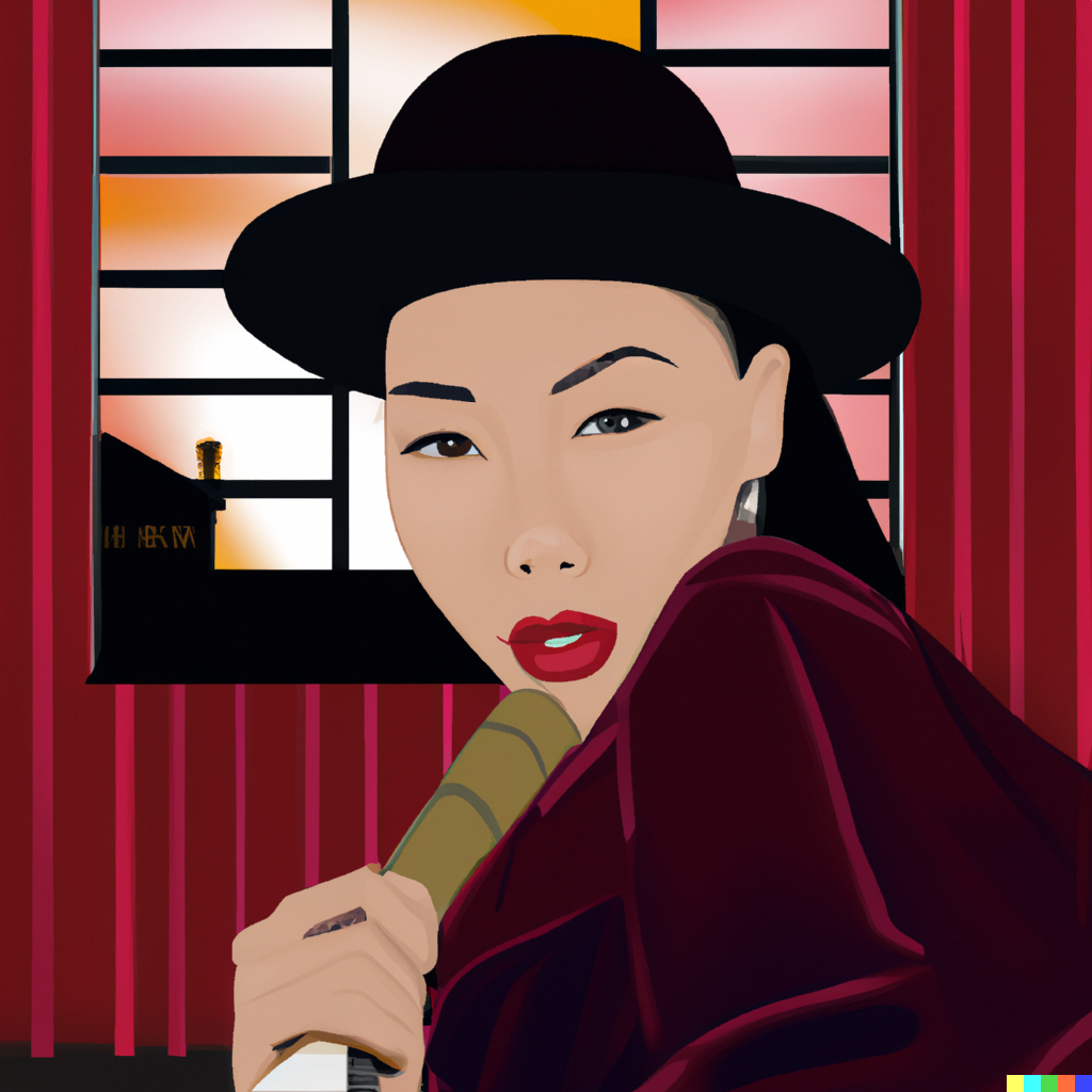 Una cantante china crea videoclip basándose en obras de arte